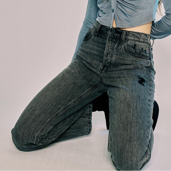 KanCan Lou Premier Ultra High Rise 90’s Straight Leg Jeans - Size 10/11 - 29 - Picture 3 of 13